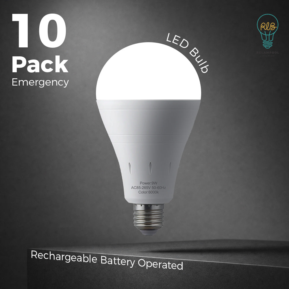 1 Pack Rechargeable Emergency Light Bulb with Remote