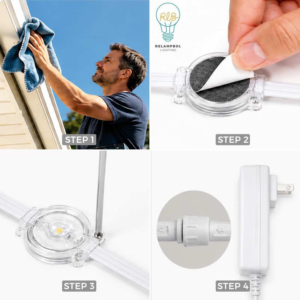 Permanent Outdoor Light